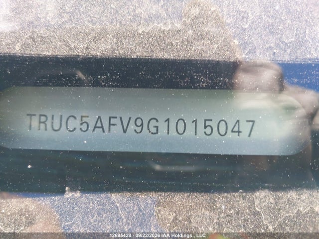 Продажа на аукционе авто 2016 Audi Tt, vin: TRUC5AFV9G1015047, номер лота: 12695428