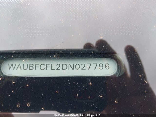Aukcja sprzedaży 2013 Audi A4 Premium, vin: WAUBFCFL2DN027796, numer aukcji: 12695449