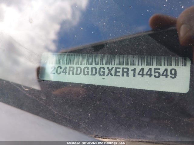 2C4RDGDGXER144549 Dodge Grand Caravan Crew