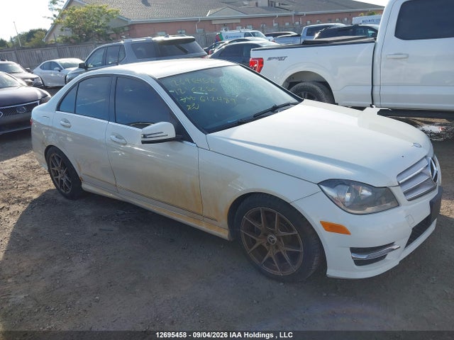 Auction sale of the 2012 Mercedes-benz C 250 4matic, vin: WDDGF8FB3CA612489, lot number: 12695458
