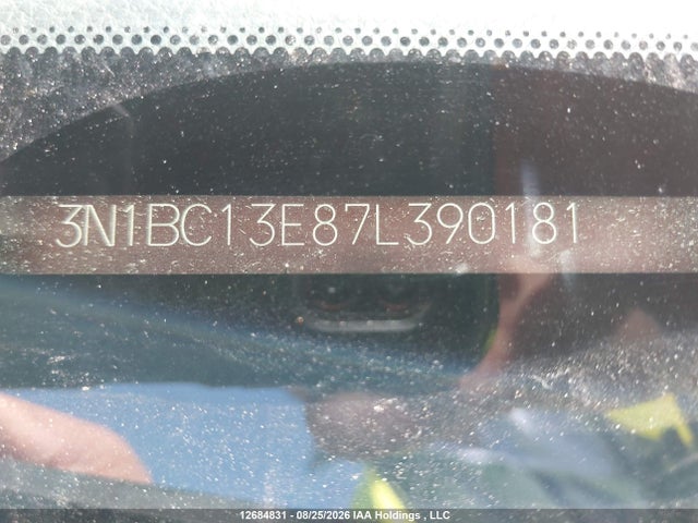 Aukcja sprzedaży 2007 Nissan Versa 1.8sl, vin: 3N1BC13E87L390181, numer aukcji: 12684831