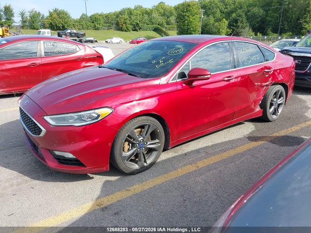 Ford Fusion V6 Sport 2017 3FA6P0VPXHR352497 Image 2