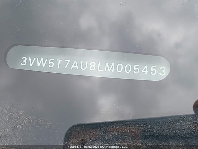 Aukcja sprzedaży 2020 Volkswagen Gti S/se/autobahn, vin: 3VW5T7AU8LM005453, numer aukcji: 12695477