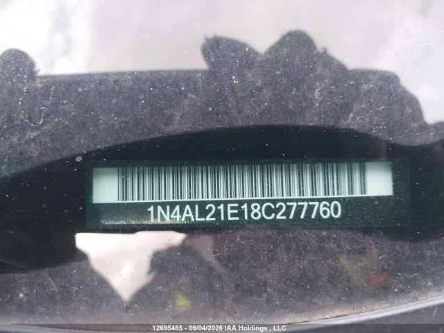 12695485 :رقم المزاد ، 1N4AL21E18C277760 vin ، 2008 Nissan Altima 2.5/2.5s مزاد بيع