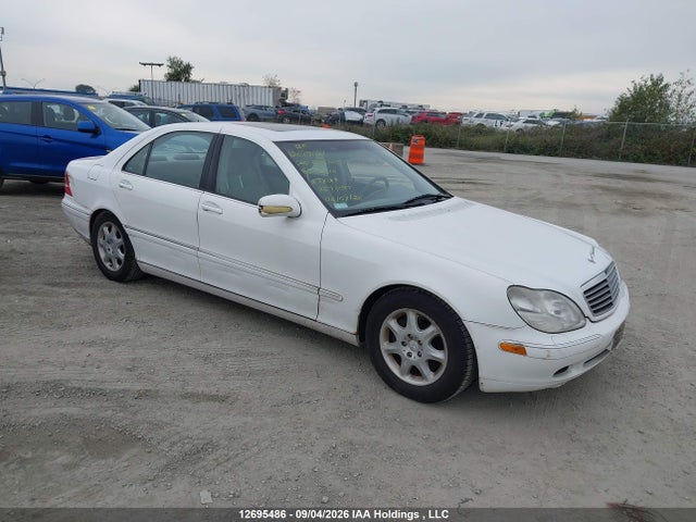 2000 Mercedes-benz S-class მანქანა იყიდება აუქციონზე, vin: WDBNG75J3YA064310, აუქციონის ნომერი: 12695486