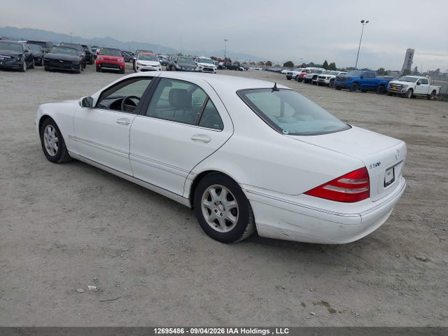 Продажа на аукционе авто 2000 Mercedes-benz S-class, vin: WDBNG75J3YA064310, номер лота: 12695486