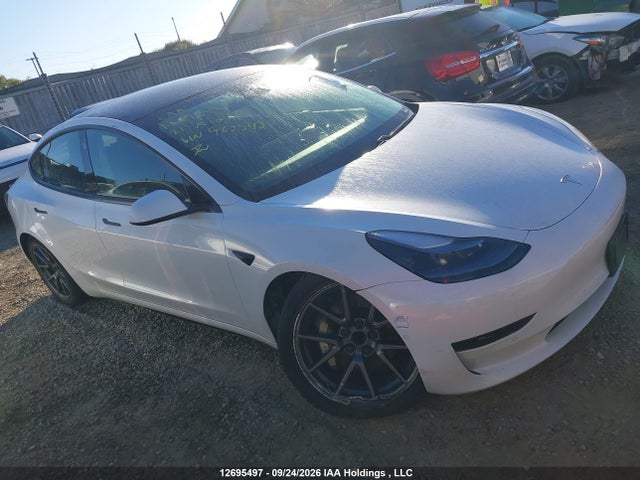 12695497 :رقم المزاد ، 5YJ3E1EA0MF963543 vin ، 2021 Tesla Model 3 مزاد بيع