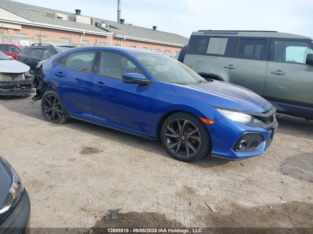 2019 Honda Civic Sport Touring მანქანა იყიდება აუქციონზე, vin: SHHFK7H94KU303477, აუქციონის ნომერი: 12695518