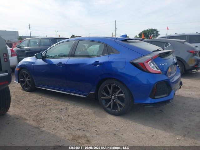 2019 Honda Civic Sport Touring მანქანა იყიდება აუქციონზე, vin: SHHFK7H94KU303477, აუქციონის ნომერი: 12695518