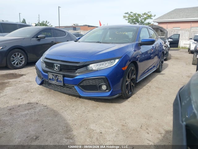 2019 Honda Civic Sport Touring მანქანა იყიდება აუქციონზე, vin: SHHFK7H94KU303477, აუქციონის ნომერი: 12695518