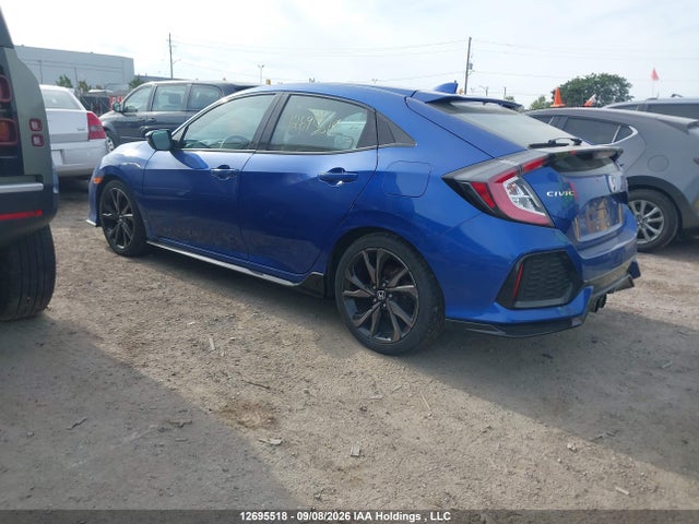 2019 Honda Civic Sport Touring მანქანა იყიდება აუქციონზე, vin: SHHFK7H94KU303477, აუქციონის ნომერი: 12695518