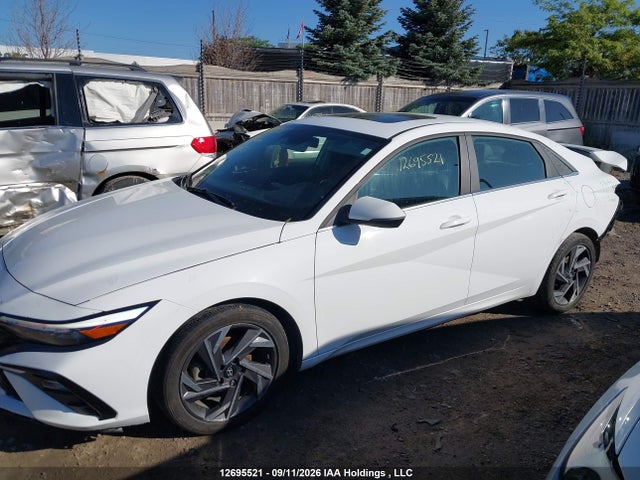 Auction sale of the 2024 Hyundai Elantra Luxury, vin: KMHLN4DG9RU704423, lot number: 12695521