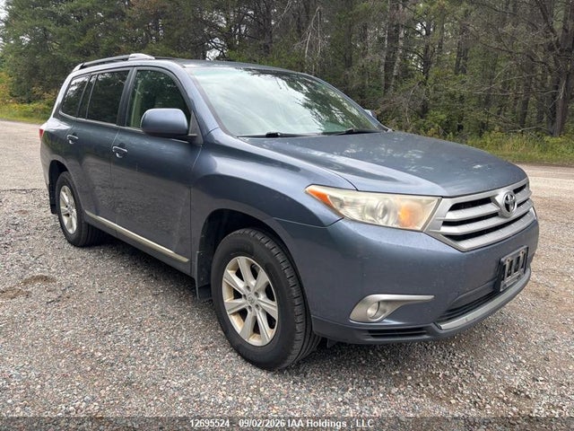 12695524 :رقم المزاد ، 5TDBK3EH3CS132559 vin ، 2012 Toyota Highlander Se مزاد بيع
