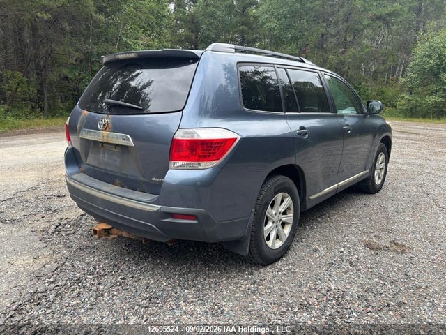 12695524 :رقم المزاد ، 5TDBK3EH3CS132559 vin ، 2012 Toyota Highlander Se مزاد بيع