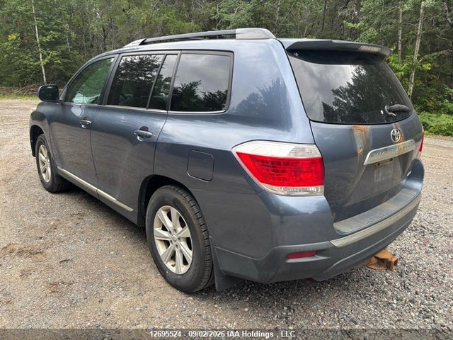 12695524 :رقم المزاد ، 5TDBK3EH3CS132559 vin ، 2012 Toyota Highlander Se مزاد بيع