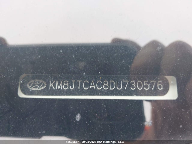 Продажа на аукционе авто 2013 Hyundai Tucson Gl, vin: KM8JTCAC8DU730576, номер лота: 12695557