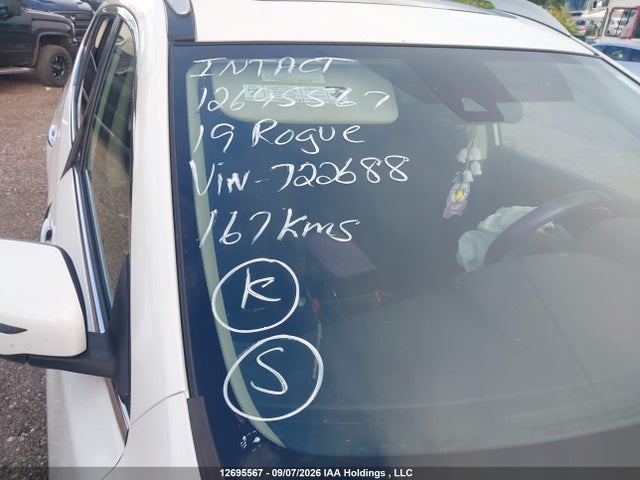 2019 Nissan Rogue S/sl/sv მანქანა იყიდება აუქციონზე, vin: 5N1AT2MV9KC722688, აუქციონის ნომერი: 12695567