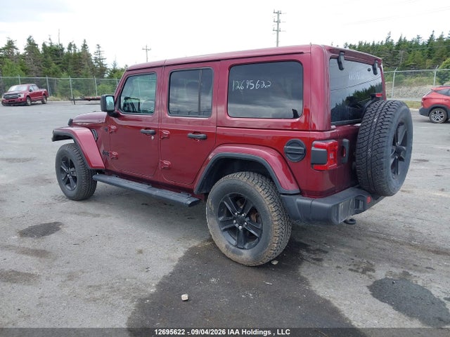 Продажа на аукционе авто 2021 Jeep Wrangler Unlimited Altitude, vin: 1C4HJXEG7MW598606, номер лота: 12695622
