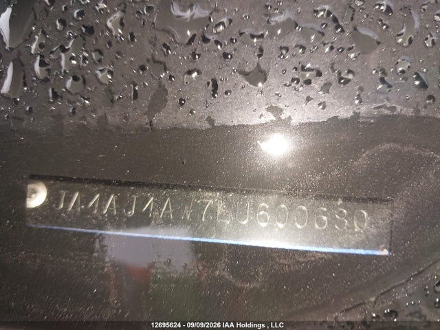 12695624 :رقم المزاد ، JA4AJ4AW7LU600680 vin ، 2020 Mitsubishi Rvr Se/sel/limited/gt مزاد بيع