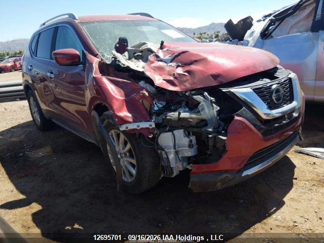 12695701 :رقم المزاد ، 5N1AT2MV3JC762795 vin ، 2018 Nissan Rogue Sv/sl مزاد بيع