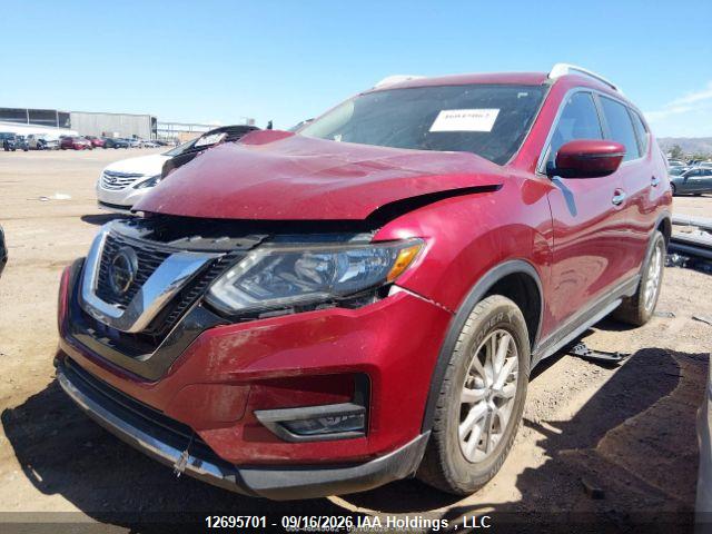 12695701 :رقم المزاد ، 5N1AT2MV3JC762795 vin ، 2018 Nissan Rogue Sv/sl مزاد بيع