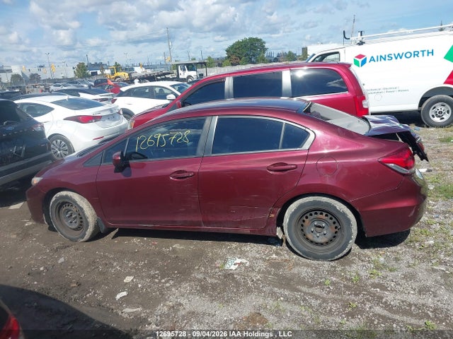 2015 Honda Civic Lx მანქანა იყიდება აუქციონზე, vin: 2HGFB2F40FH000936, აუქციონის ნომერი: 12695728