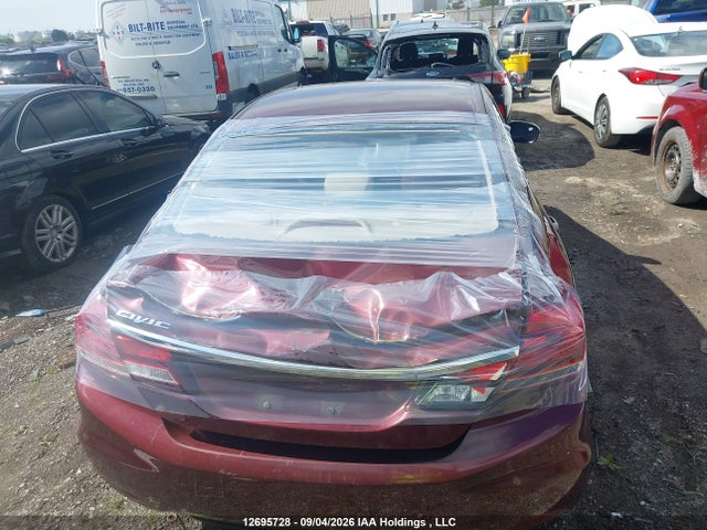2015 Honda Civic Lx მანქანა იყიდება აუქციონზე, vin: 2HGFB2F40FH000936, აუქციონის ნომერი: 12695728