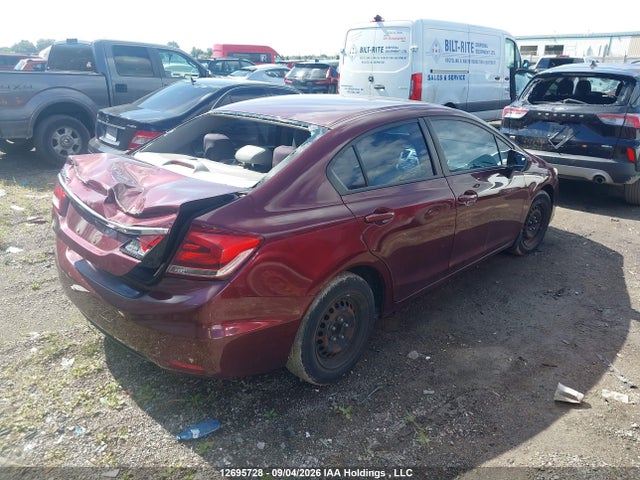 2015 Honda Civic Lx მანქანა იყიდება აუქციონზე, vin: 2HGFB2F40FH000936, აუქციონის ნომერი: 12695728