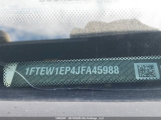 1FTEW1EP4JFA45988 Ford F-150 Lariat