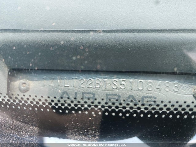 12690024 :رقم المزاد ، 1ZVLT22B1S5108483 vin ، 1995 Ford Probe Gt مزاد بيع
