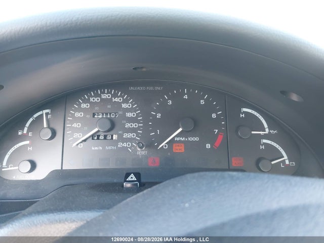 12690024 :رقم المزاد ، 1ZVLT22B1S5108483 vin ، 1995 Ford Probe Gt مزاد بيع