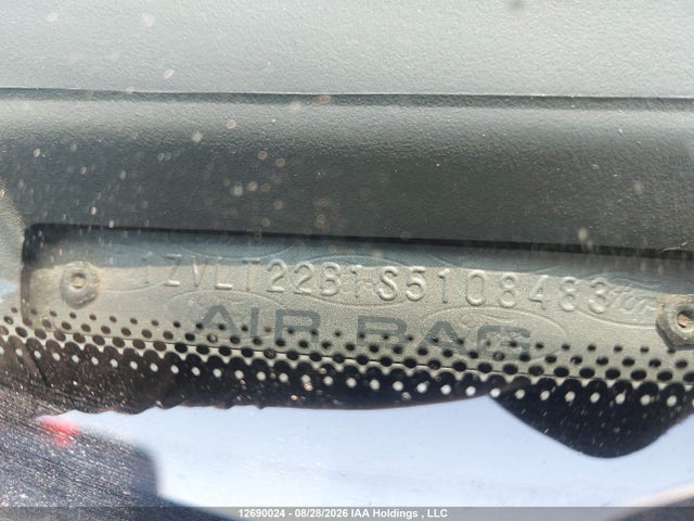 12690024 :رقم المزاد ، 1ZVLT22B1S5108483 vin ، 1995 Ford Probe Gt مزاد بيع