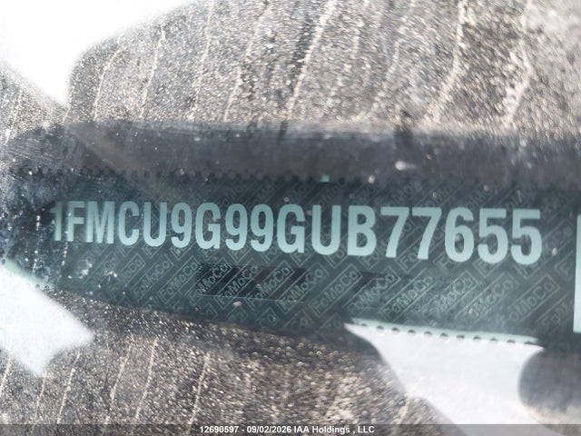 Ford ESCAPE SE 2016 1FMCU9G99GUB77655 Image 19