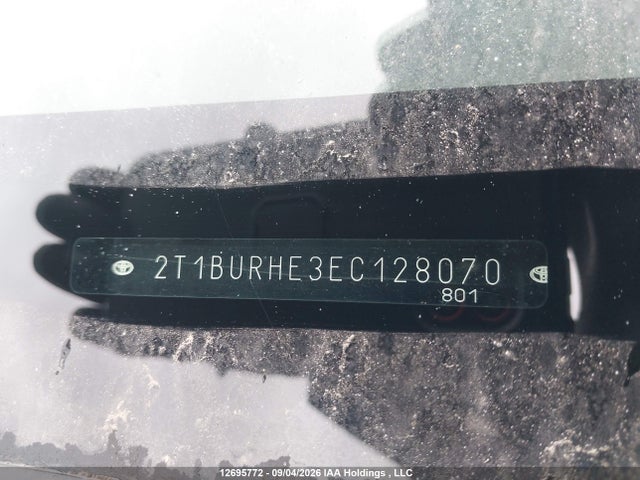 Продажа на аукционе авто 2014 Toyota Corolla L/le/le Pls/prm/s/s Pls, vin: 2T1BURHE3EC128070, номер лота: 12695772