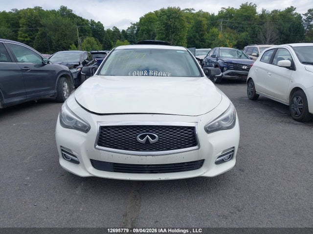 12695779 :رقم المزاد ، JN1BV7AR6FM421502 vin ، 2015 Infiniti Q50 Sport مزاد بيع