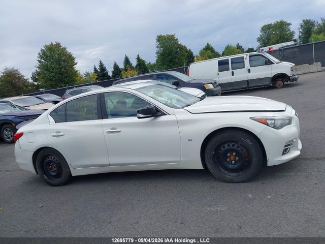12695779 :رقم المزاد ، JN1BV7AR6FM421502 vin ، 2015 Infiniti Q50 Sport مزاد بيع