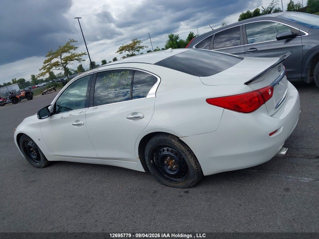 12695779 :رقم المزاد ، JN1BV7AR6FM421502 vin ، 2015 Infiniti Q50 Sport مزاد بيع