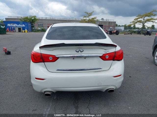 12695779 :رقم المزاد ، JN1BV7AR6FM421502 vin ، 2015 Infiniti Q50 Sport مزاد بيع