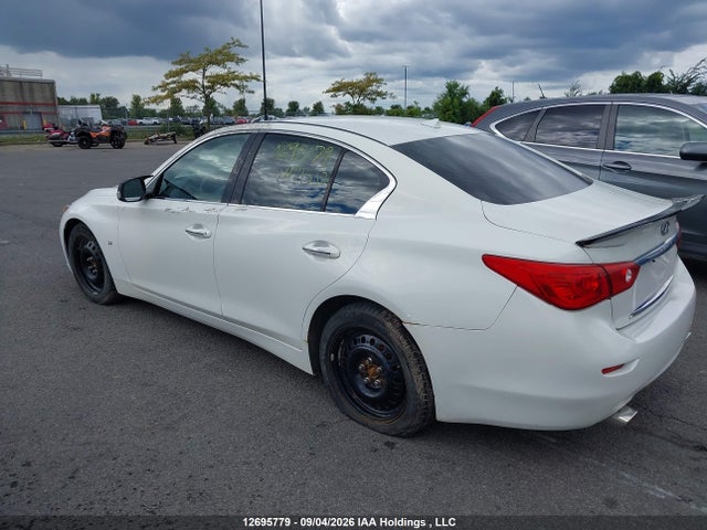 12695779 :رقم المزاد ، JN1BV7AR6FM421502 vin ، 2015 Infiniti Q50 Sport مزاد بيع
