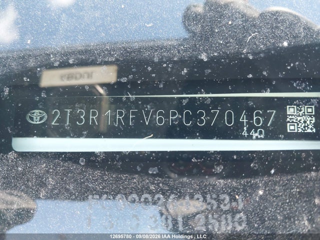 12695780 :رقم المزاد ، 2T3R1RFV6PC370467 vin ، 2023 Toyota Rav4 Xle/xle Premium مزاد بيع