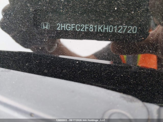 Honda Civic Sport 2019 2HGFC2F81KH012720 Image 18