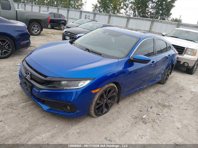 Honda Civic Sport 2019 2HGFC2F81KH012720 Image 2