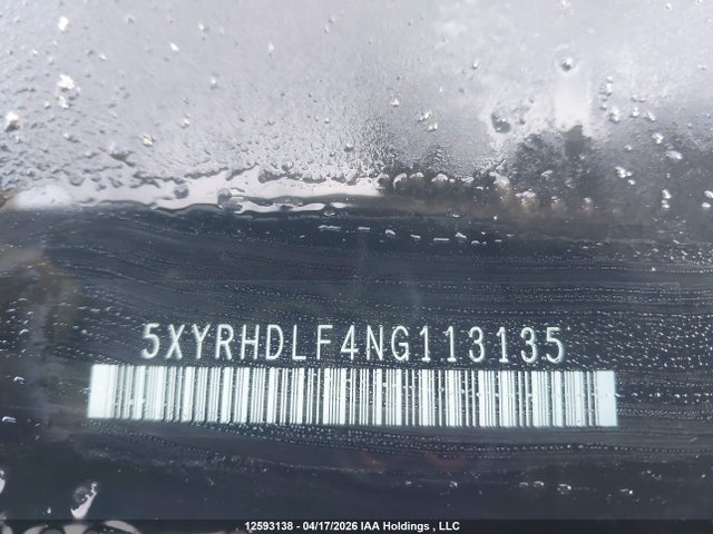 Продаж на аукціоні авто 2022 Kia Sorento 2.5t Ex/2.5t Ex+, vin: 5XYRHDLF4NG113135, номер лоту: 12593138