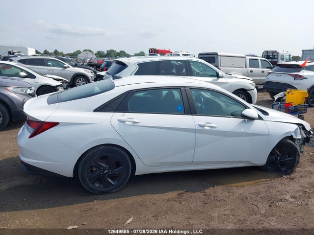 2022 Hyundai Elantra Preferred Ivt მანქანა იყიდება აუქციონზე, vin: KMHLM4AG4NU340266, აუქციონის ნომერი: 12649585