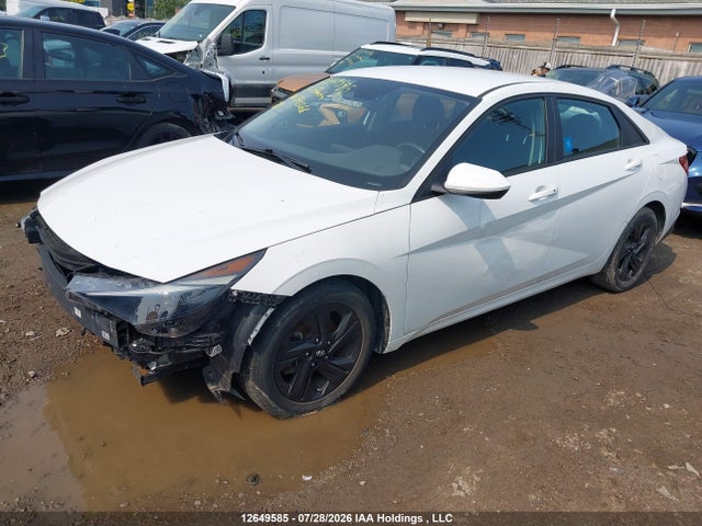 2022 Hyundai Elantra Preferred Ivt მანქანა იყიდება აუქციონზე, vin: KMHLM4AG4NU340266, აუქციონის ნომერი: 12649585
