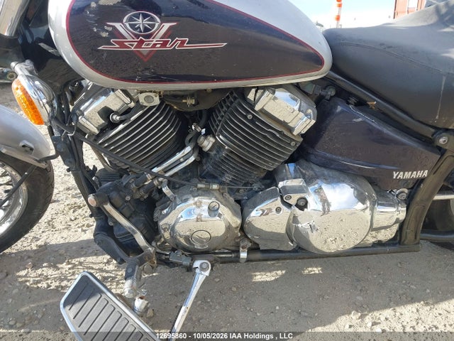 12695860 :رقم المزاد ، JYAVM01NXWA000316 vin ، 1998 Yamaha Xvs65 A مزاد بيع