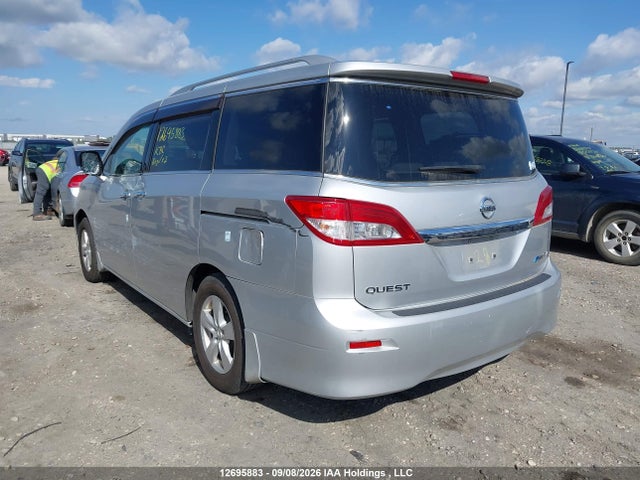 12695883 :رقم المزاد ، JN8AE2KP2B9013279 vin ، 2011 Nissan Quest Sv مزاد بيع