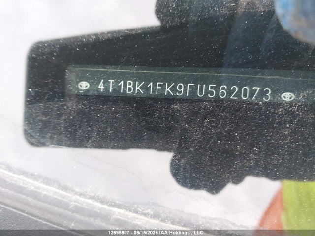 4T1BK1FK9FU562073 Toyota Camry Xse/xle