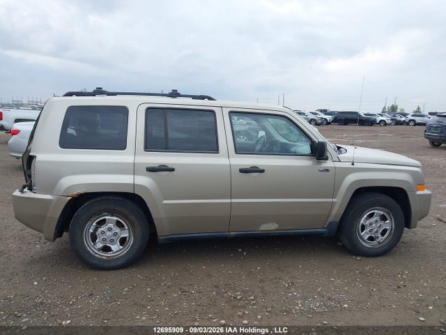 2009 Jeep Patriot Sport/north მანქანა იყიდება აუქციონზე, vin: 1J8FT28B69D196303, აუქციონის ნომერი: 12695909