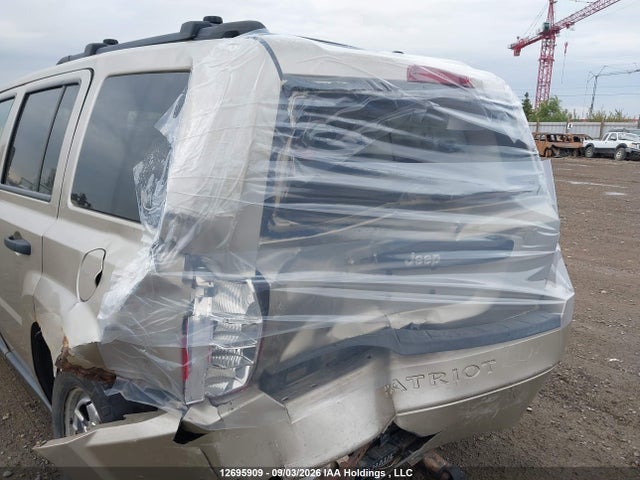 2009 Jeep Patriot Sport/north მანქანა იყიდება აუქციონზე, vin: 1J8FT28B69D196303, აუქციონის ნომერი: 12695909